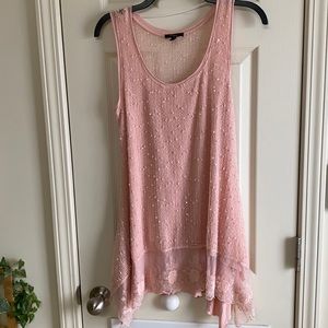 Cupio embroidered tank top